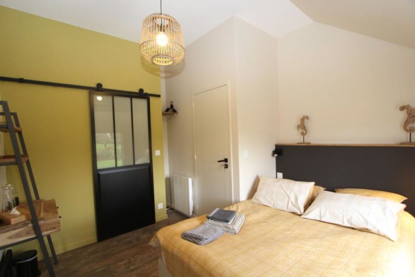 Chambre - La Maison de Jean, gîte cosy entre terre et mer - Milizac, Finistère