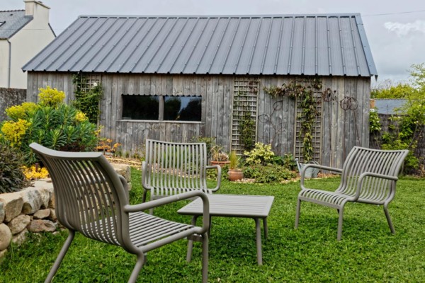Jardin - La Maison de Jean, gîte cosy entre terre et mer - Milizac, Finistère