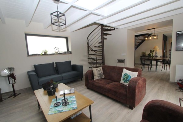 Salon - La Maison de Jean, gîte cosy entre terre et mer - Milizac, Finistère