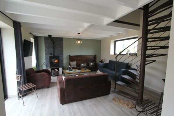 Salon - La Maison de Jean, gîte cosy entre terre et mer - Milizac, Finistère